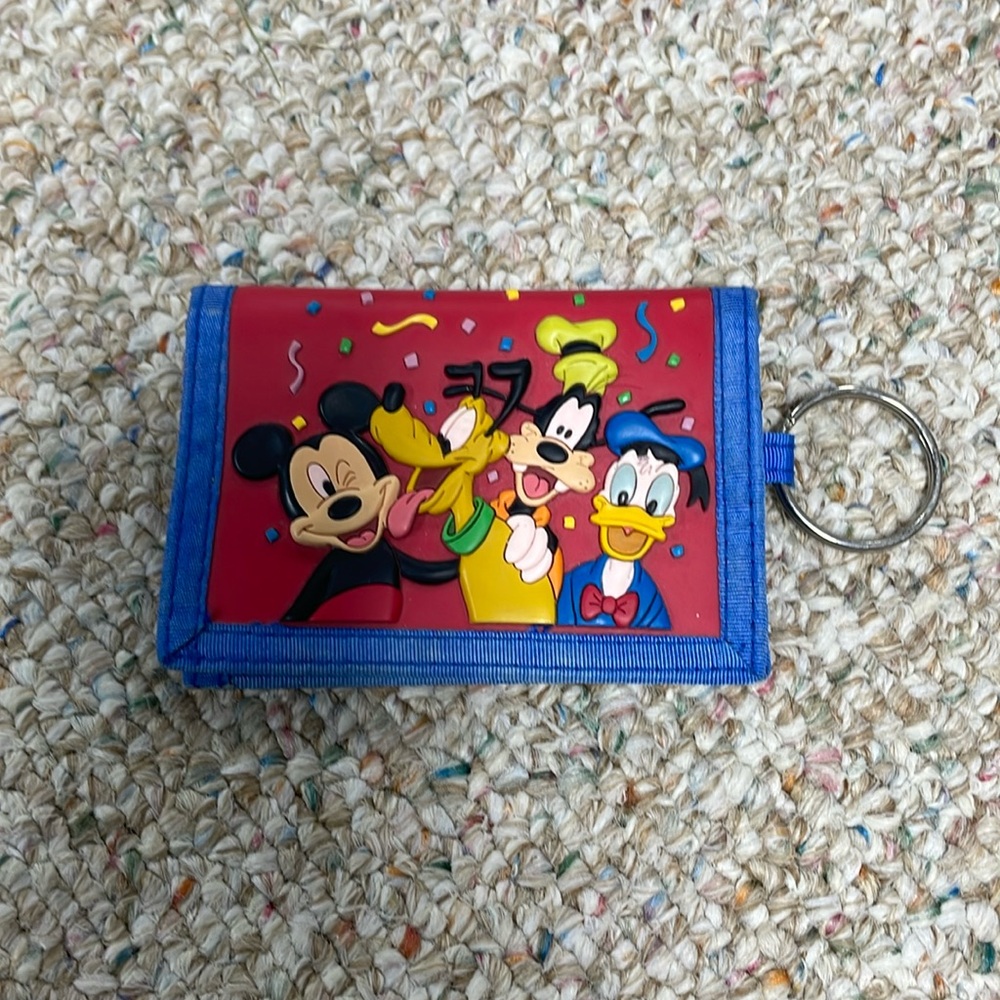 Disney Mini keychain wallet